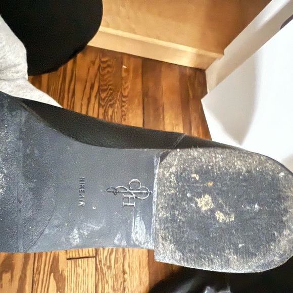 Cole Haan Black Knee Boots Sleek Design - Picture 5 of 6